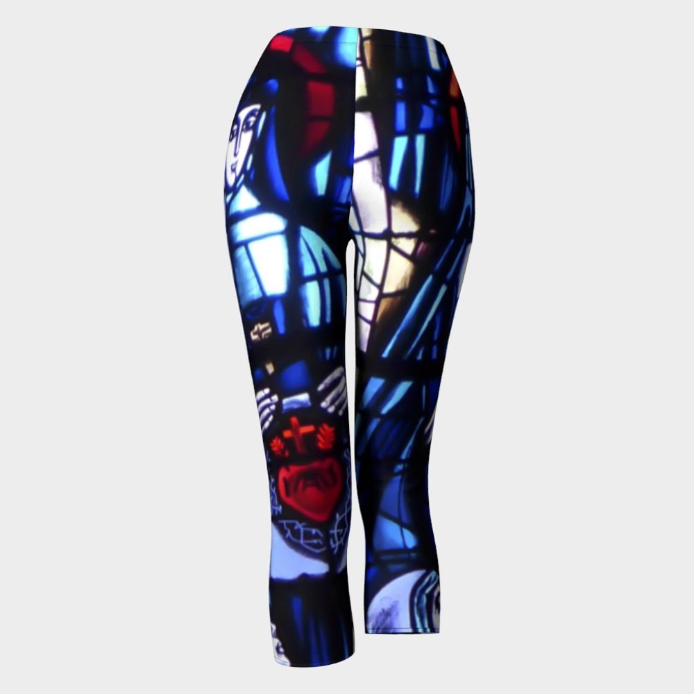 Luxe Fashion Capris - Sacred Heart